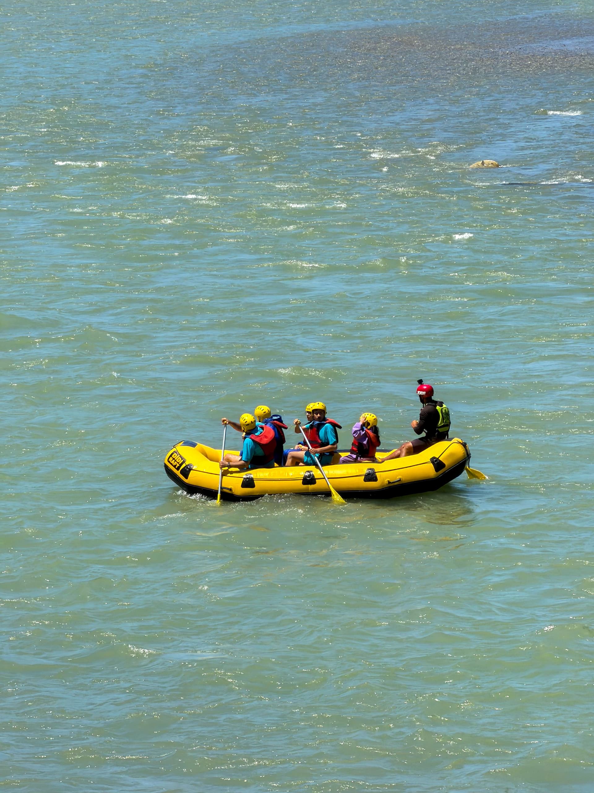 White-water rafting on a Nepali river